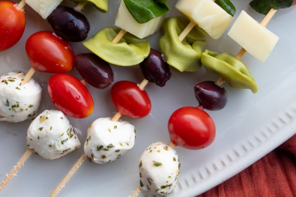 Antipasti Skewer | an Italian finger&nbsp;food