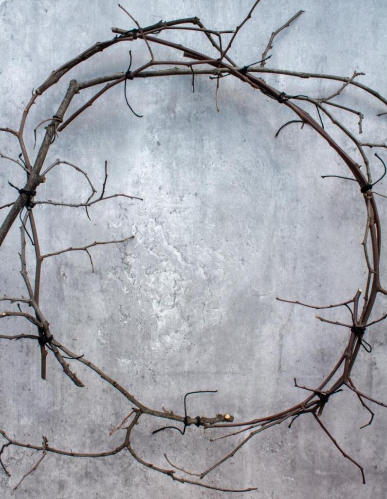 String is used to tie branches together.