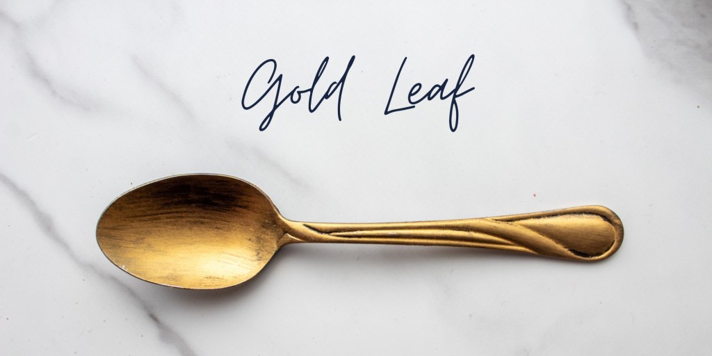 Gold Leaf spoon is shown.