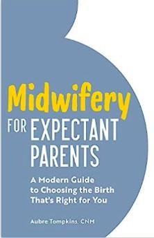 Midwifery for Expectant Parents book cover is shown.