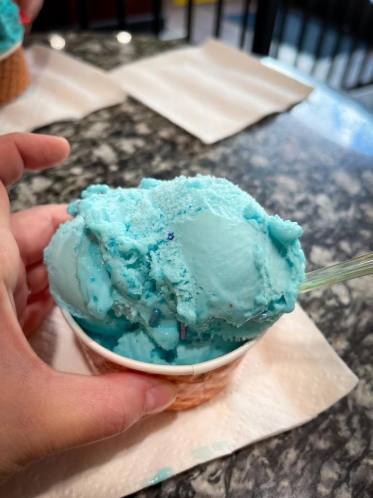 Birthday Cake gelato is a fan favorite at Chocolaterie Stam.