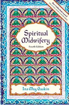 Spiritual Midwifery book cover is shown.