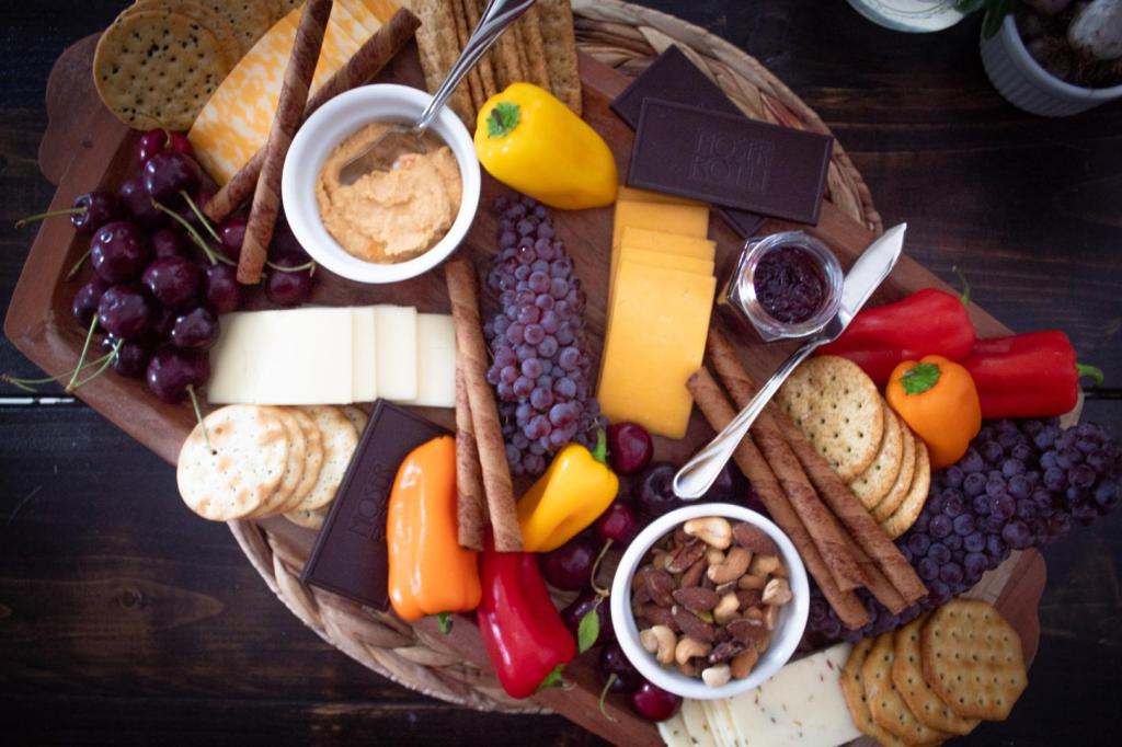 Serving utensils are added for ease of serving guests.